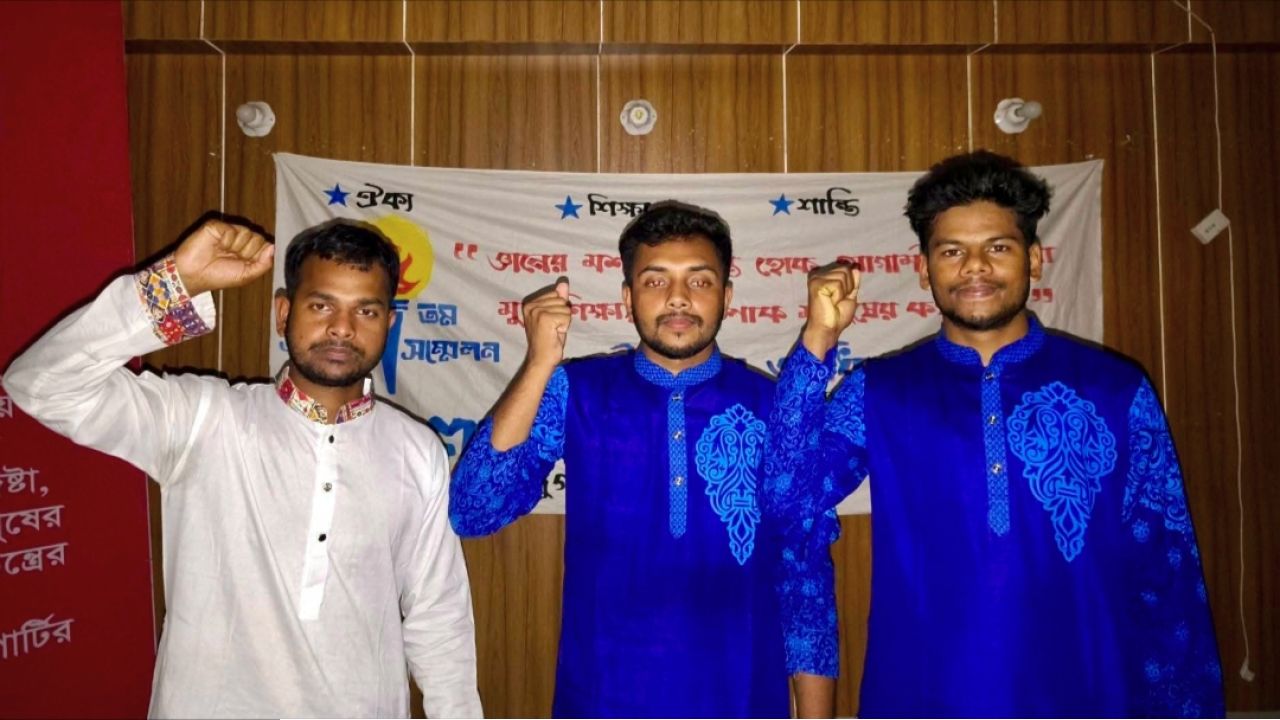 দুর্গাপুরে ছাত্র ইউনিয়নের ২৫তম সম্মেলন, নতুন নেতৃত্বে আহাদ-রমজান-সালমান