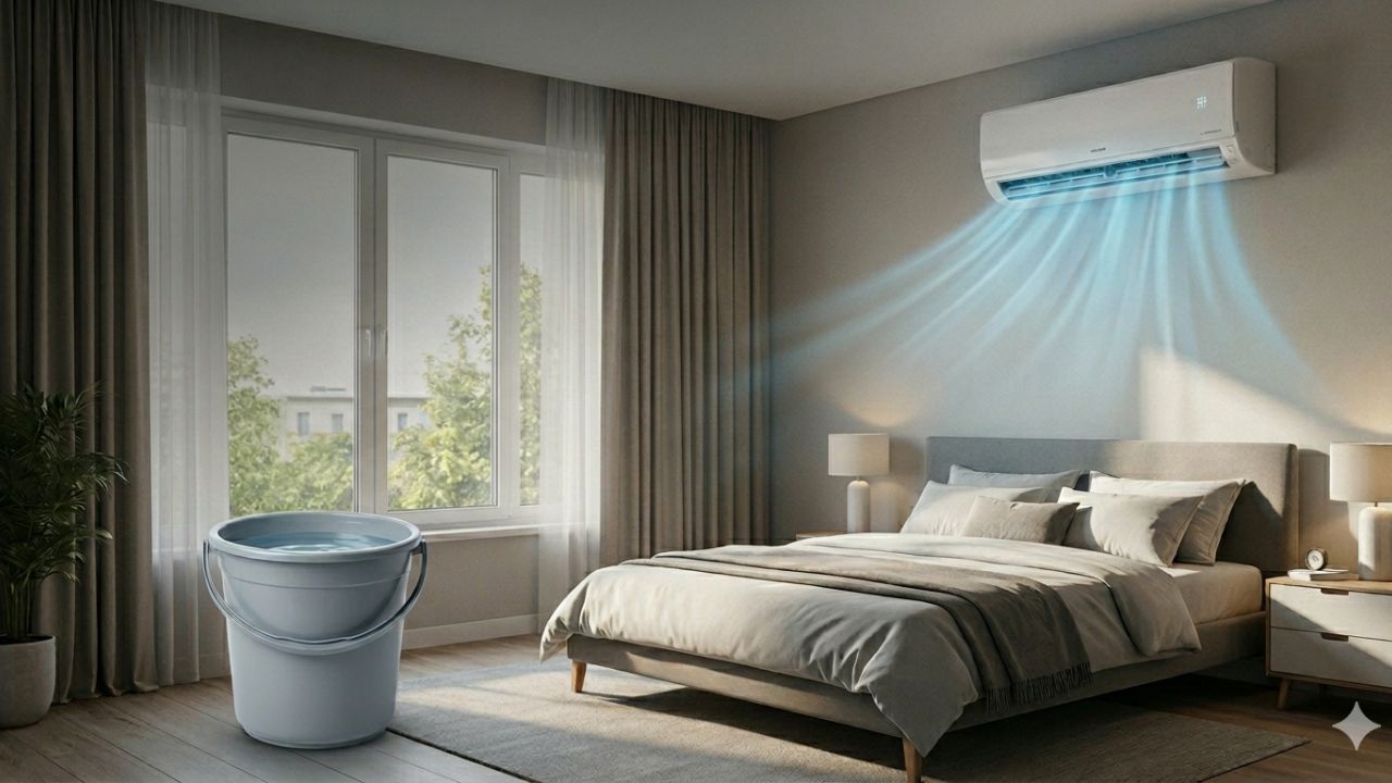 এসি ব্যবহারের সময় ঘরে এক বালতি পানি রাখার সুফল