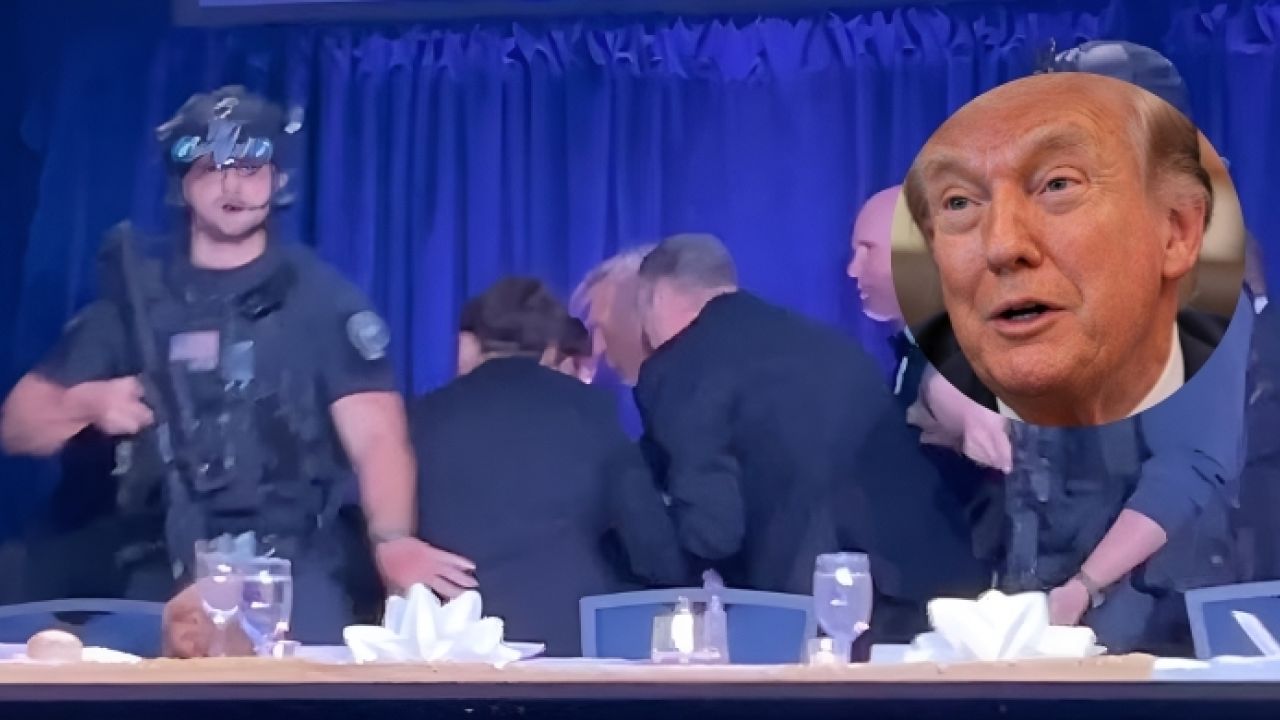 ওয়াশিংটনের হামলার অভিজ্ঞতায় ট্রাম্প: ‘ভেবেছিলাম ট্রে পড়ে গেছে’ 