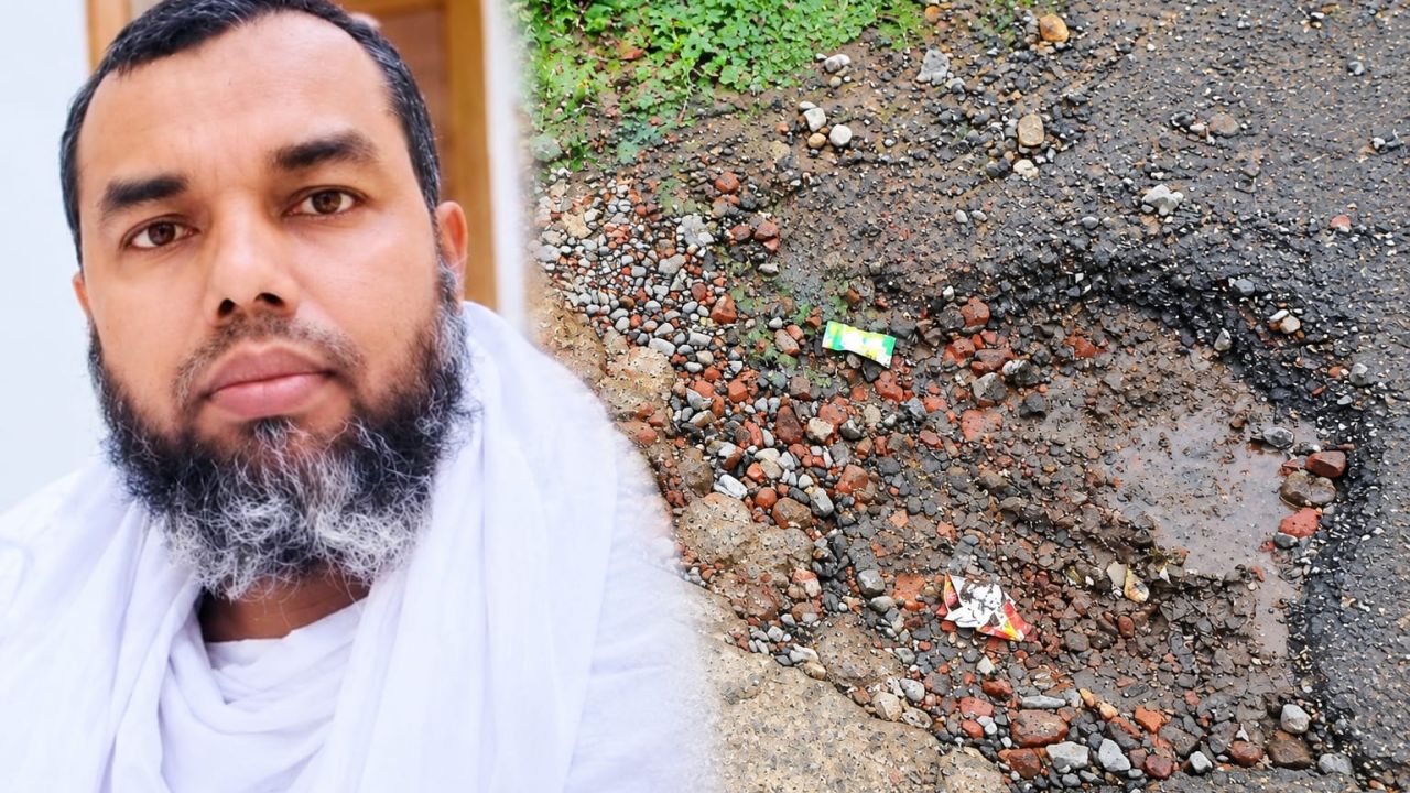 বাগেরহাট পৌরসভার সড়ক উন্নয়নে অনিয়মের অভিযোগ