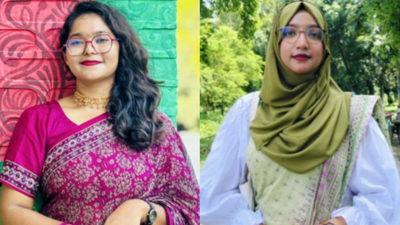ইবির জুলাই ৩৬ হল কালচারাল ক্লাবের নেতৃত্বে রাইসা ও মাইমুনা
