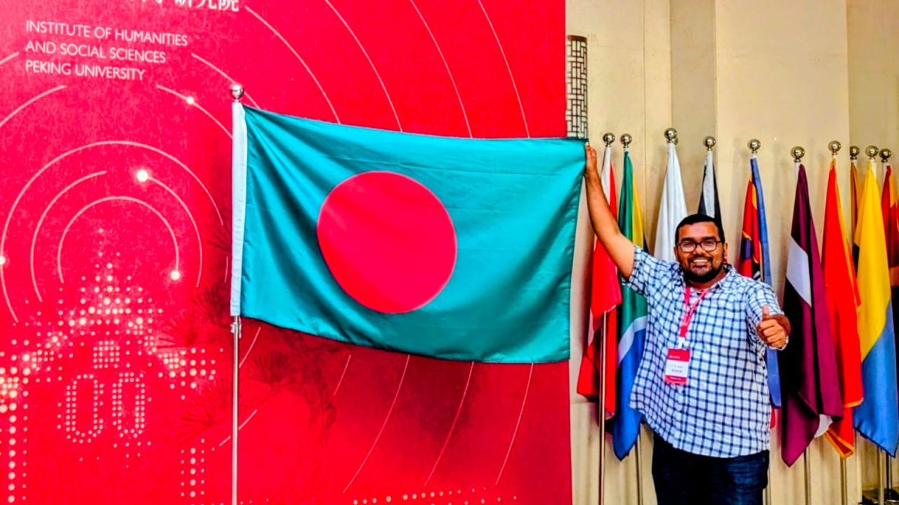 বিশ্বের ৫৪ দেশের প্রতিনিধিদের ভোটে অ্যাম্বাসেডর নির্বাচিত ছাত্রদল নেতা